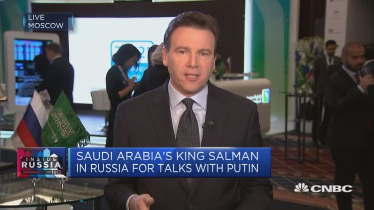 King Salman of Saudi Arabia visits Russia