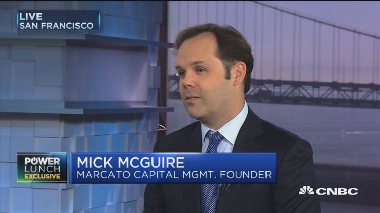 Marcato Capital's Mick McGuire: Too early to say if there's a proxy fight with Deckers