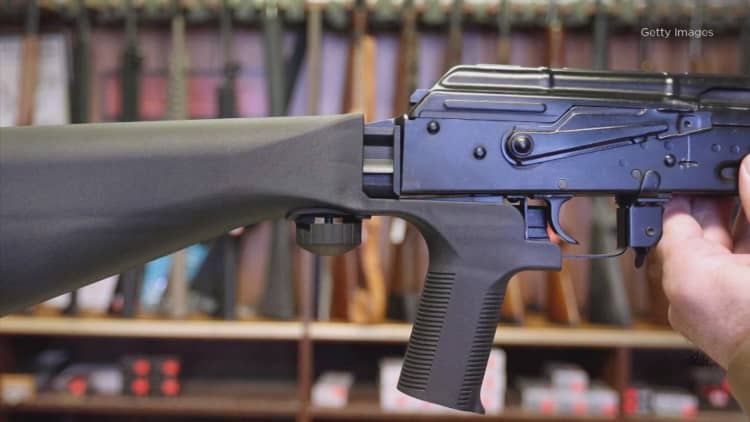 NRA endorses more regulation on bump stocks that boost guns' firing rates