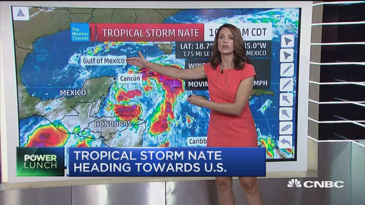 Tropical Storm Nate to make landfall this weekend