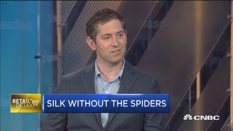 This CEO plans to disrupt apparel industry with wearable spider silk. Here's how