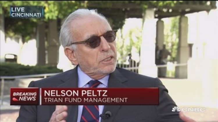 Nelson Peltz: We consider the vote a dead heat