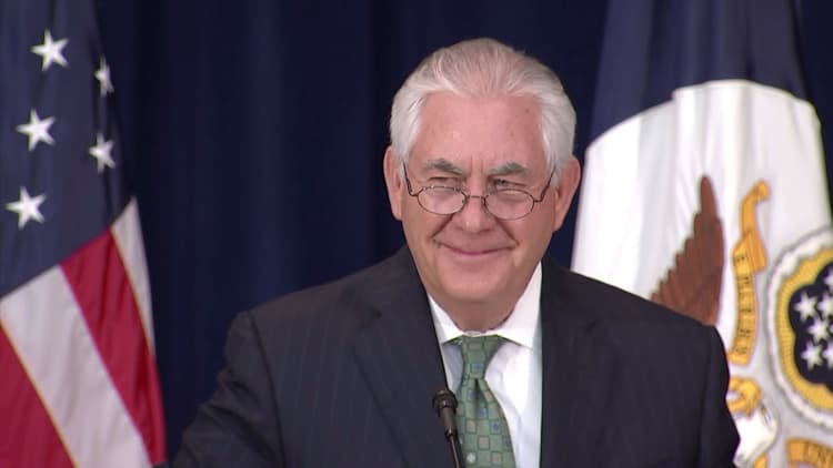 Trump suggests he'd beat Tillerson in an IQ test