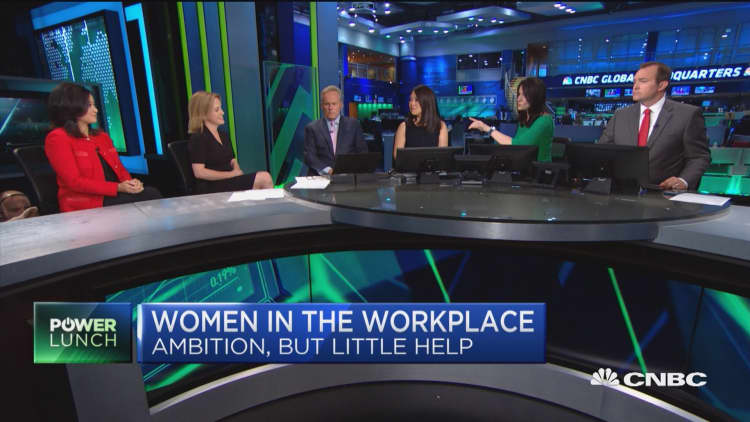 Women face a steeper path to leadership in the workplace: Lean In president