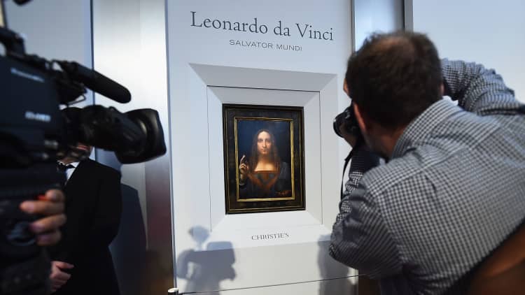 Da Vinci painting sells for $450 million, buyer unknown