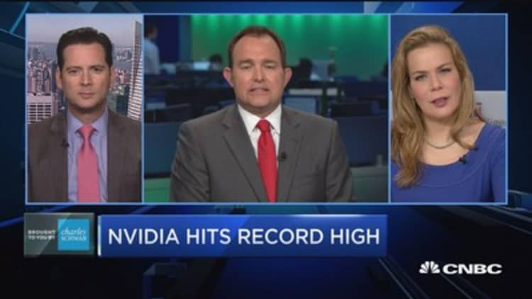 Trading Nation: Nvidia hits record high