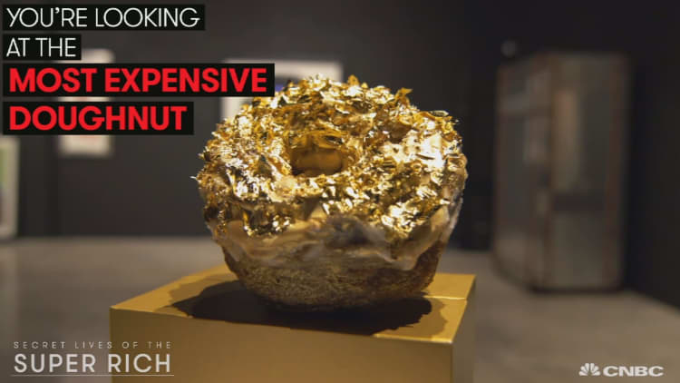 The world's most expensive doughnut