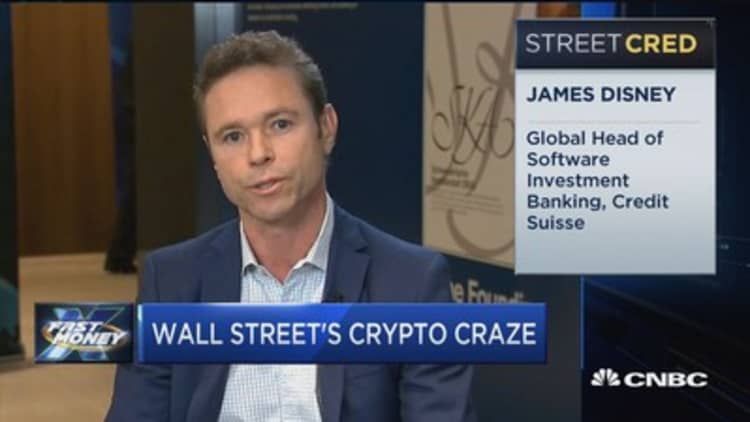 The man leading Credit Suisse's blockchain ambitions talks Wall Street's crytpo craze