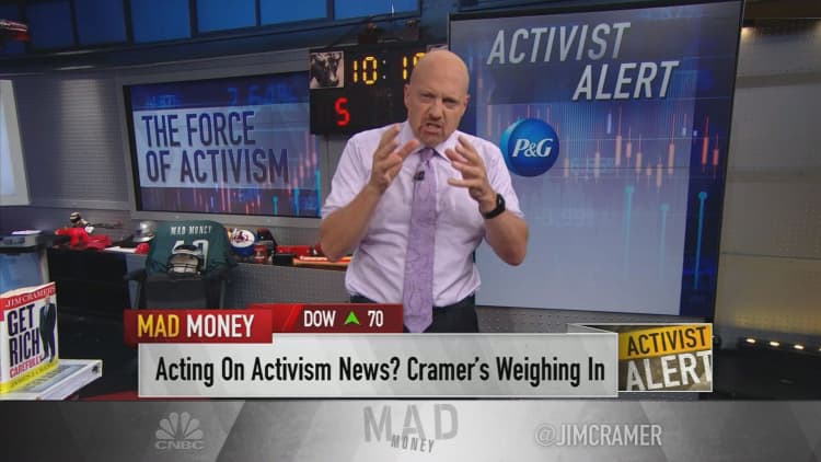 Cramer's take on 4 key Wall Street proxy fights