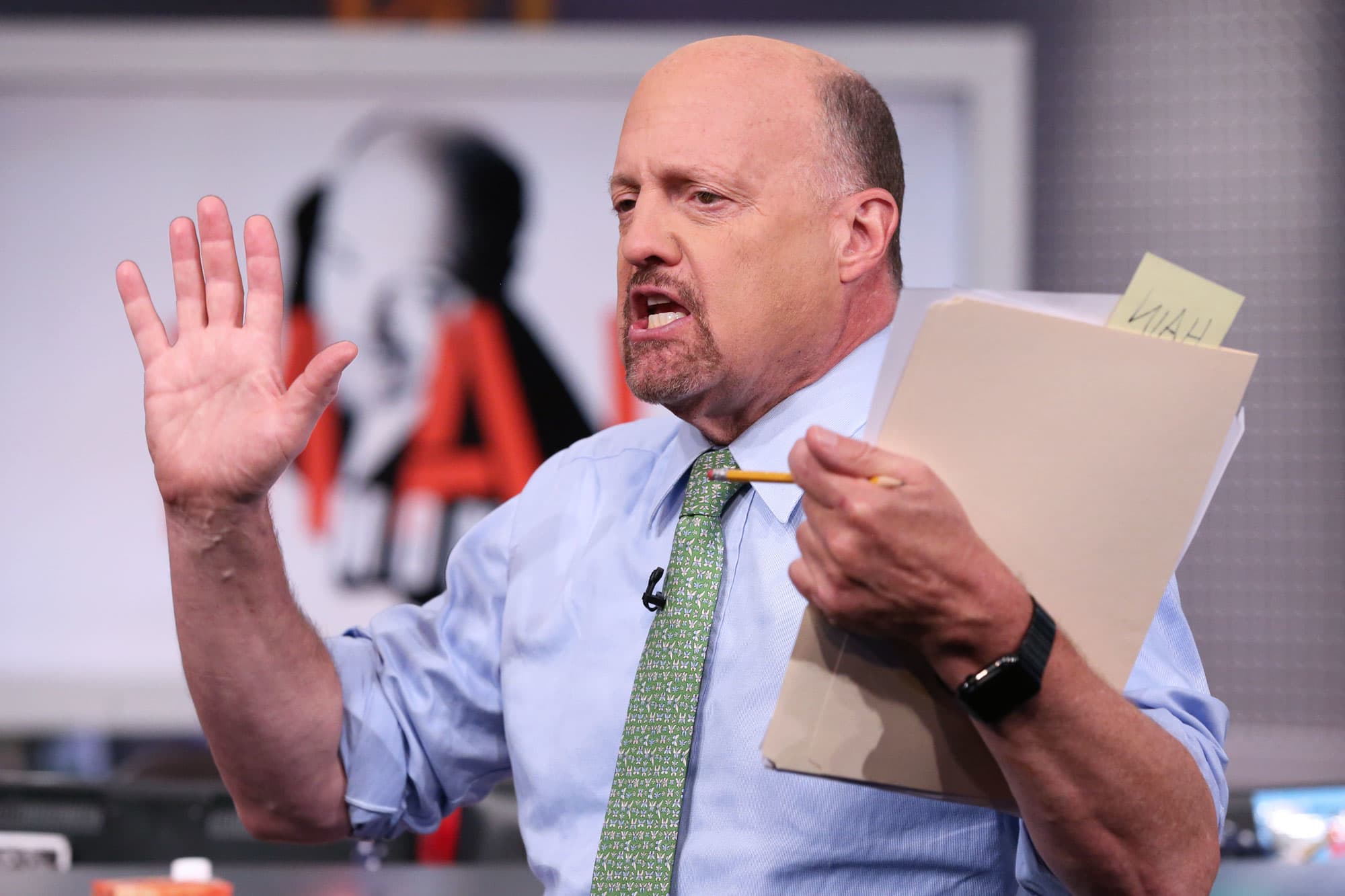 Jim Cramer sees 2 possible “speed bumps” for stocks.  Here’s how he prepares
