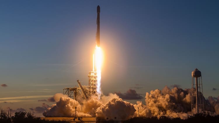 SpaceX launching first test satellites for internet network