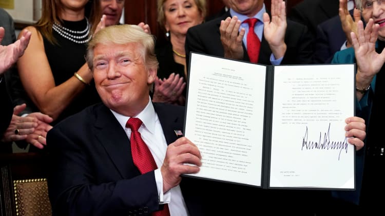 President Trump signs executive order on health care