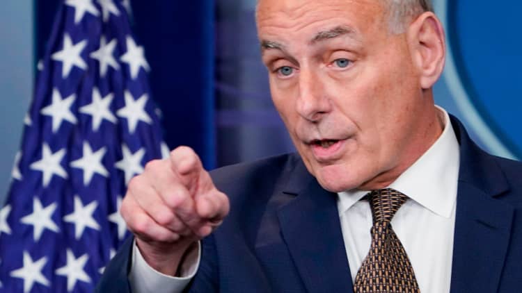 White House Chief of Staff John Kelly: I don't think I'm being fired