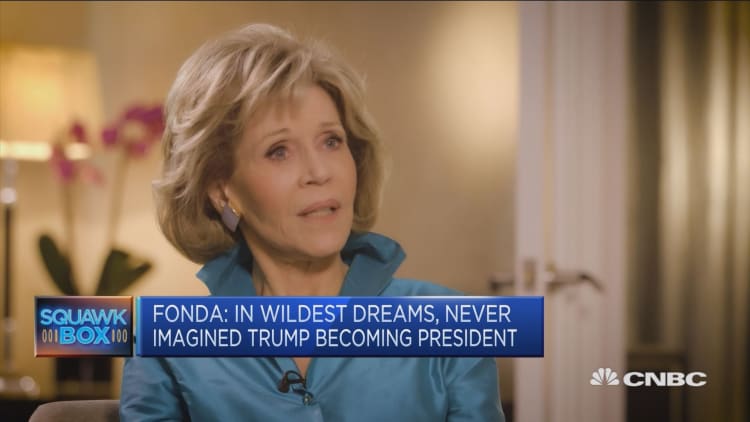 Trump's election 'felt like I had been hit by a truck': Jane Fonda