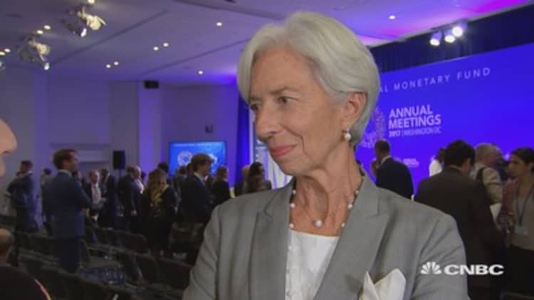 IMF's Lagarde won't rule out the IMF potentially developing its own cryptocurrency