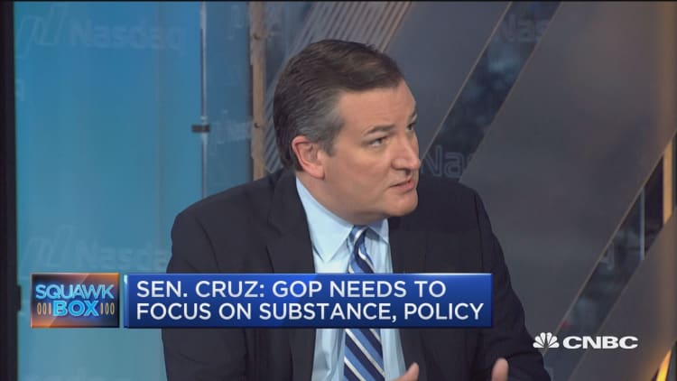 Sen. Ted Cruz: Trump has taken positive step to solve Obamacare problems