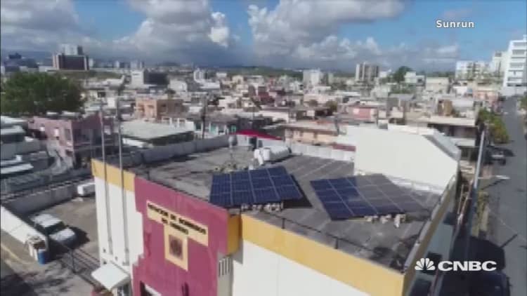 A fire department in Puerto Rico is now powered by solar