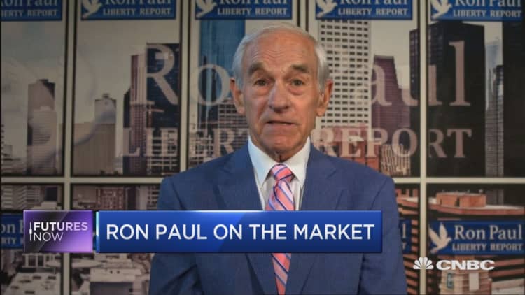 Ron Paul makes his case for a market correction