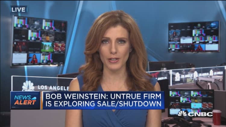 Bob Weinstein: Untrue firm is exploring sale or shutdown