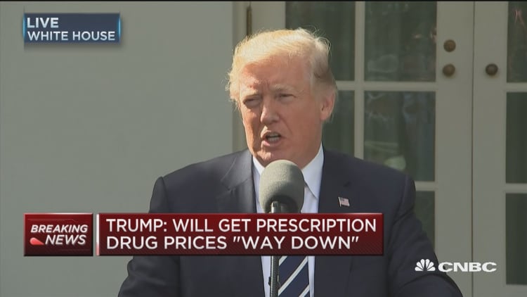 Trump: We will get prescription drug prices 'way down'
