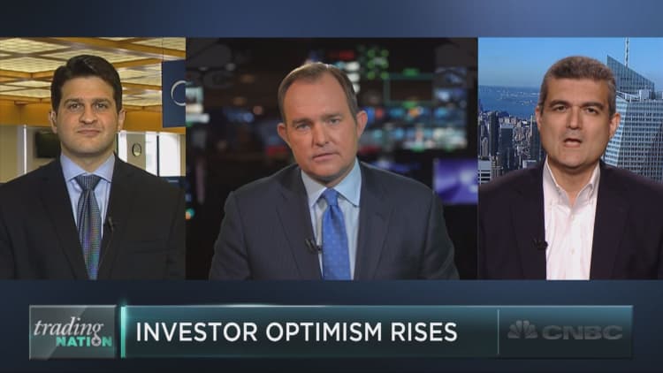 Is investor optimism a warning sign? 