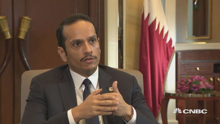 'We hope wisdom will prevail' on Qatar blockade, foreign minister says