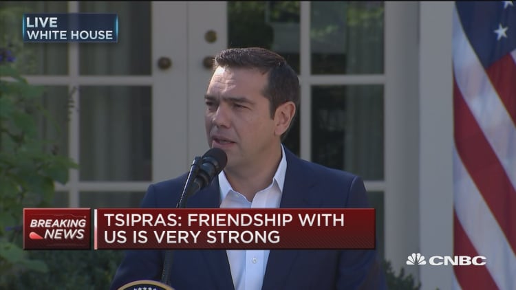 Greek PM Tsipras: Friendship with US is very strong