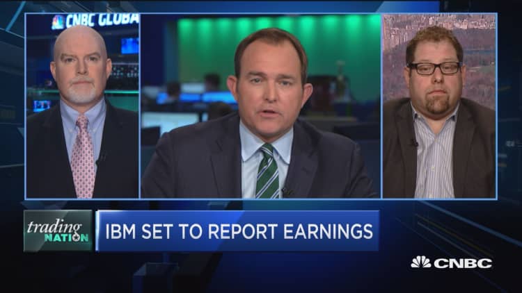 Trading Nation: IBM set to report earnings