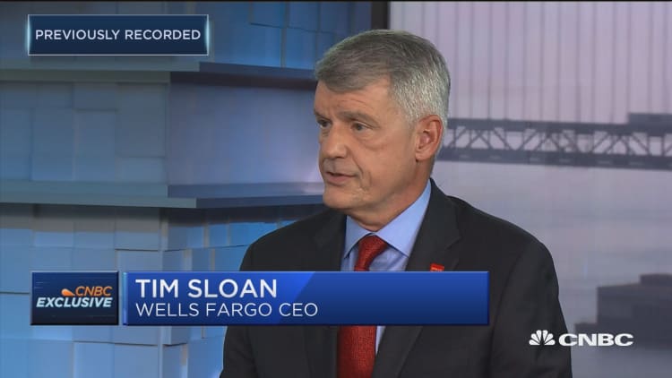Wells Fargo CEO Tim Sloan: I'm the right person to be CEO