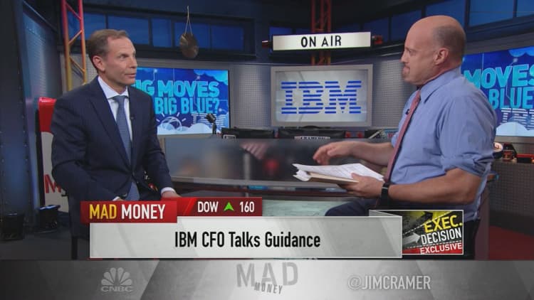IBM CFO Schroeter: Weak dollar gives company strong tailwind