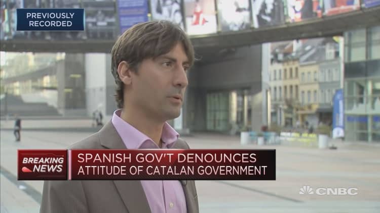 'Now it's time for politics,' Catalan politician says