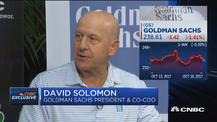Goldman Sachs' David Solomon: We have an edge in debt capital markets business