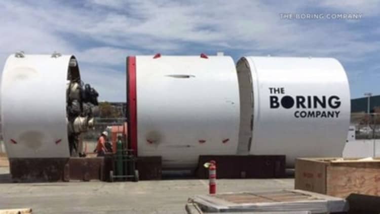 Musk says the second Boring Company machine is 'almost ready'