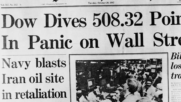 Trump told The Wall Street Journal in 1987 he sold 'all' his stocks before the 'Black Monday' crash