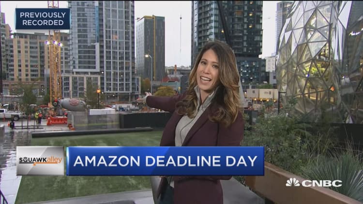 Deadline day for Amazon HQ2 bids