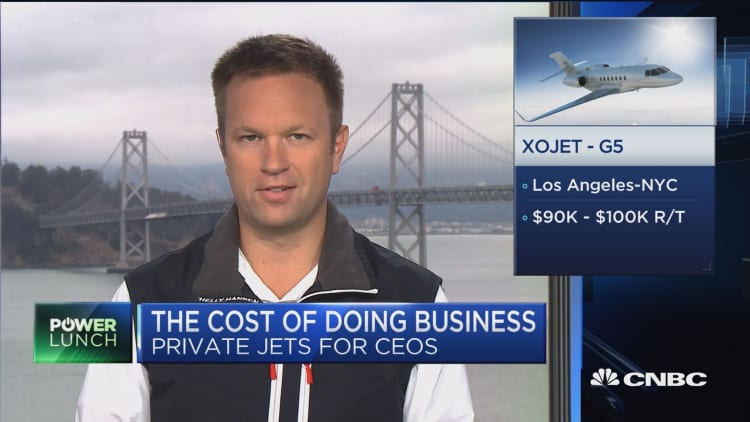The cost of doing business: Private jets for CEOs under scrutiny 
