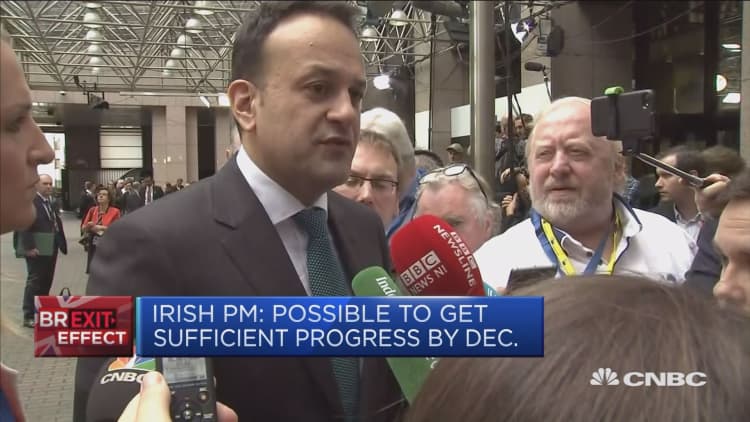 Brexit process will require further concessions from UK government: Irish prime minister