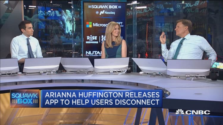 Arianna Huffington releases app to help users disconnect