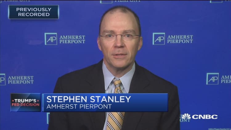 Next Fed nominee likely a choice between stability and reform: Economist Stephen Stanley
