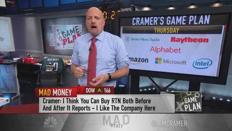 Cramer: Don't chase stocks in the year's biggest earnings week