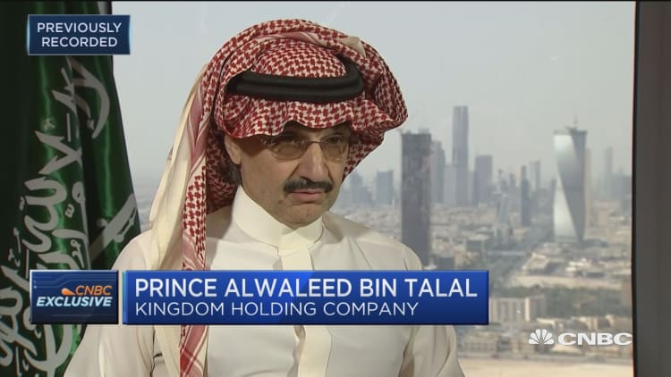 Prince Alwaleed Bin Talal: Dependence on oil is dropping