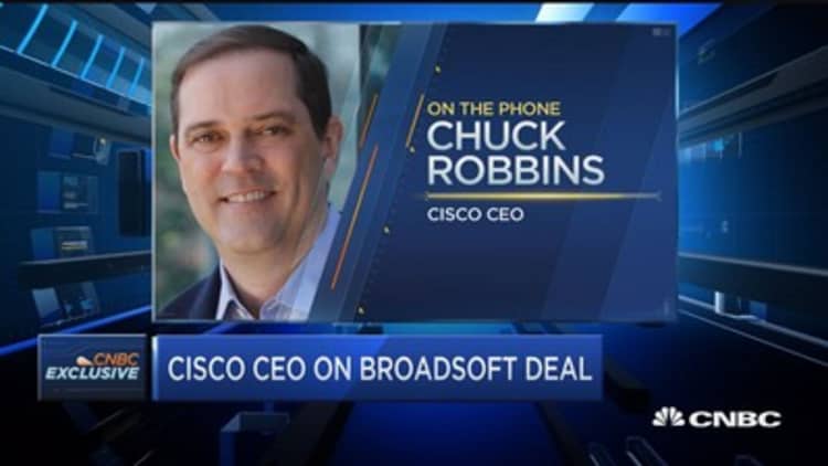 Cisco CEO: Cyber threat moving at rapid pace