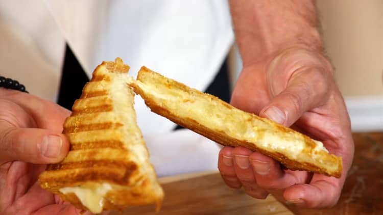 This $214 grilled cheese is the most expensive sandwich in the world