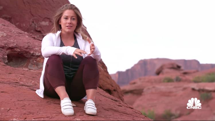 Former Olympian Shawn Johnson East on why she didn't want to just be a famous face