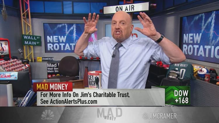 Jim Cramer on the rotation into new 'money magnet' stocks