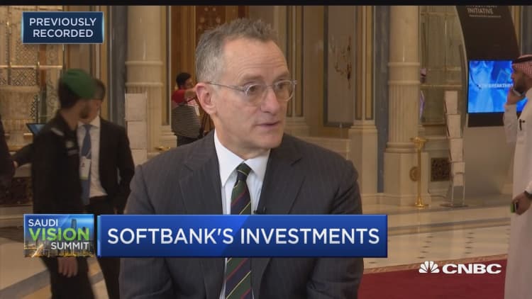 Oaktree Capital's Howard Marks: SoftBank's bet on tech is 'aggressive' move