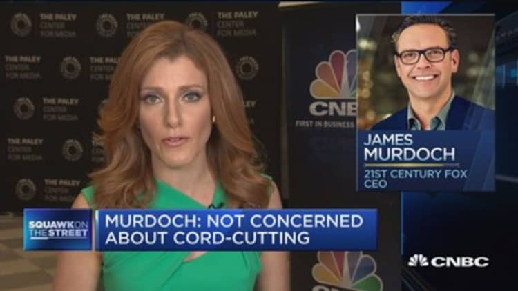 James Murdoch: O'Reilly settlement amount was news to me