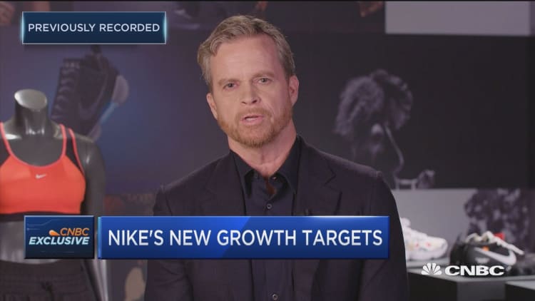 Nike CEO Mark Parker: Incredibly critical we serve the consumer at a higher level