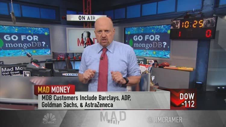 Cramer goes over MongoDB's IPO to see if the software stock can tap into gains