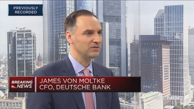Deutsche Bank CFO: Fixed income performance in line with peers